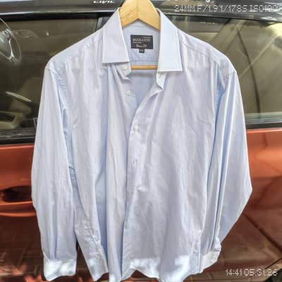Lawrencepur Blazer Size 38R Cool Wool, Grey with Stripes
