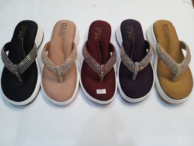 Women Stylish Flip Flops | Soft Sole Fancy Chappal Collection