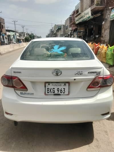 Toyota Corolla XLI 2011