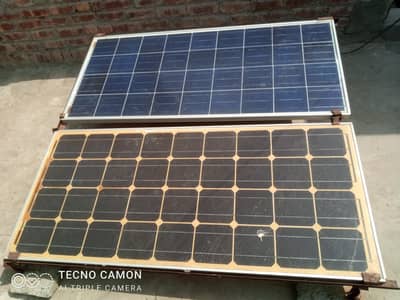 2 solar 170w and 150w-totall 370w