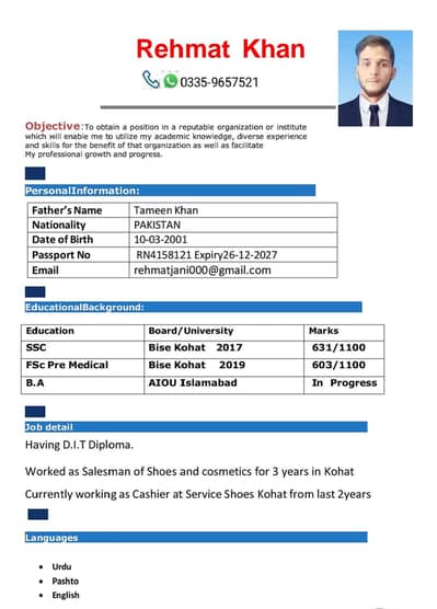 job wanted