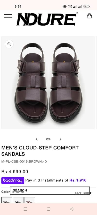 Ndure Sandal