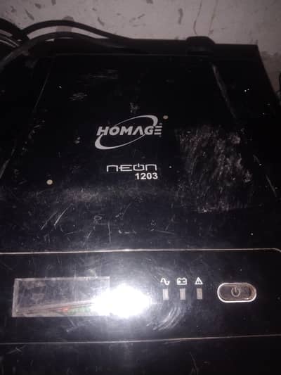 homage ups 12 volt all ok just LCD break working 100 percent