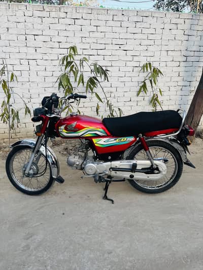 Honda cd 70 2023 model total original bike