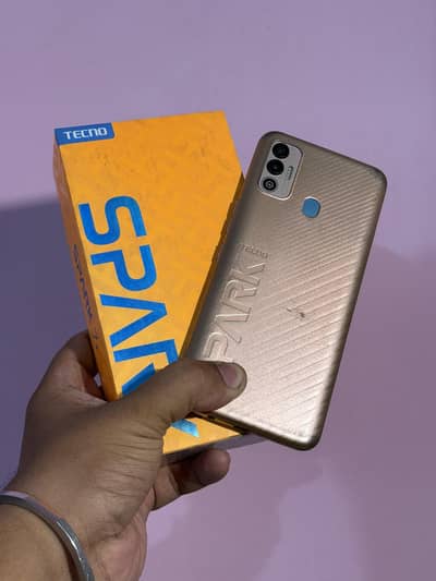 Tecno Spark 7 4gb 64gb dual sim official pta
