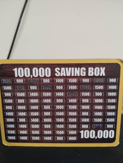 1lakh saving box