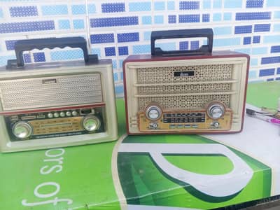 Radio antique look