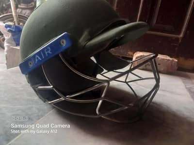 cricket helment only 3 matches used