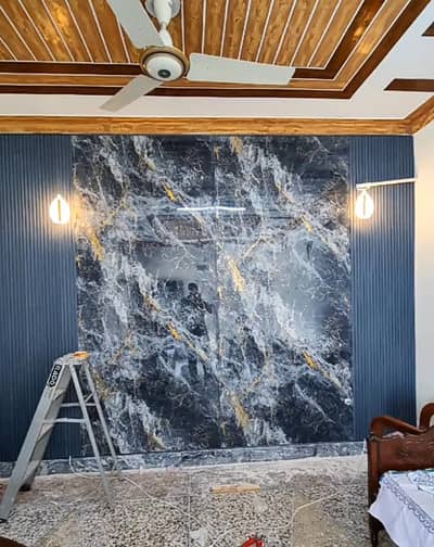 Media wall-Wpc panels-Pvc panels-Wallpapers-Vinyl and wooden flooring