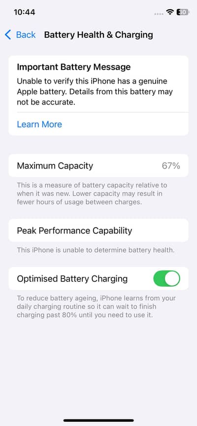 Apple iPhone XS