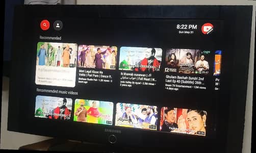 32 inch LED SAMSUNG simple with android box
