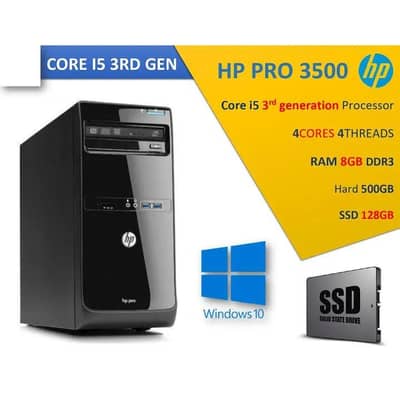 Complete PC setup i5 3rd Gen 4Ram 500 harddisk