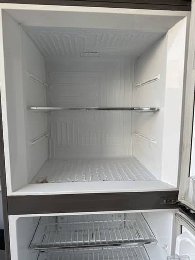 Two door refrigerator freezer.