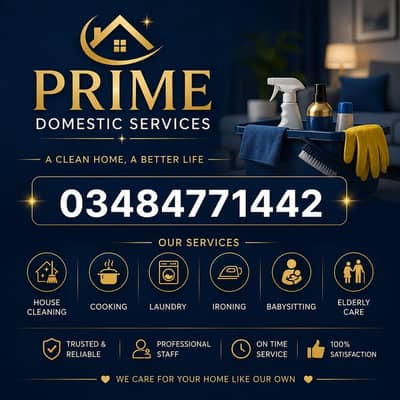 Maid | Babysitter | Cook | Patientattendant | Driver | Helper