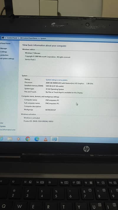 Hp Probook 6475B A8 processor for sale in 11500