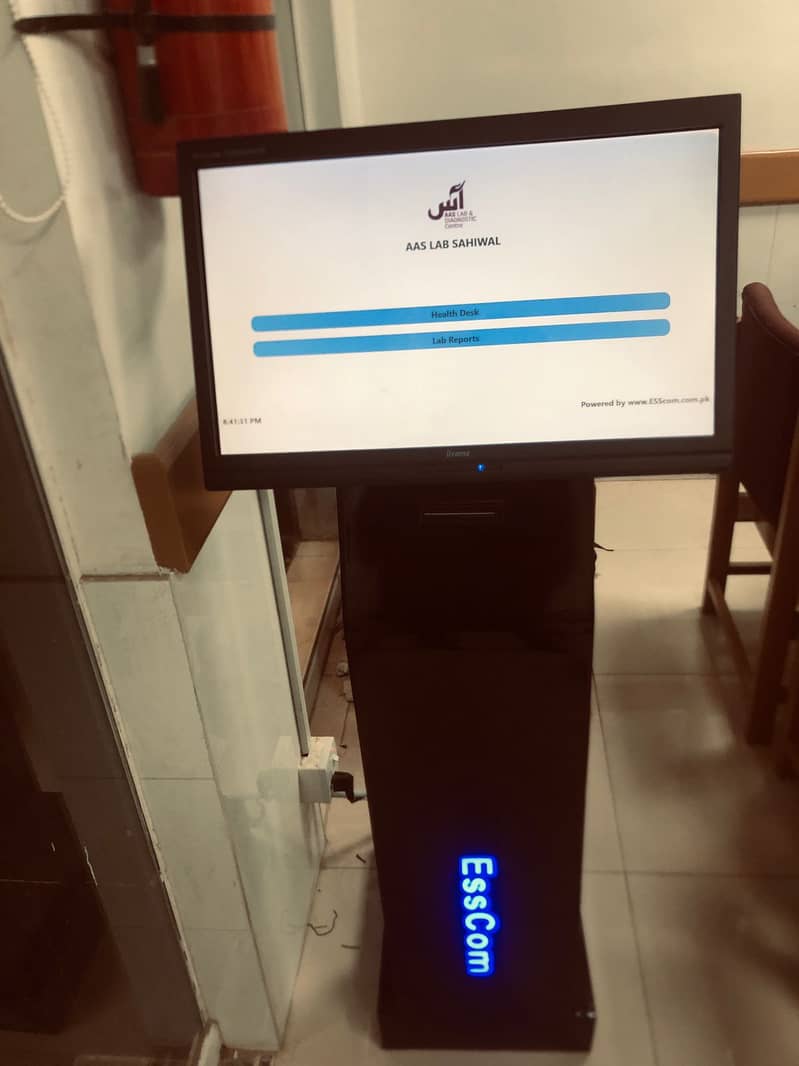 EssCom Queue Management Token System Qmatic 2