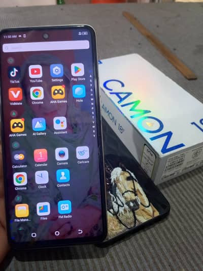 Tecno CAMON 18T 4/128. all ok original painal one time open mobile