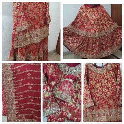 Bridal Lehanga with heavy work