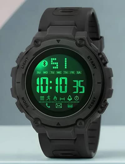Multi functional military style sports watch