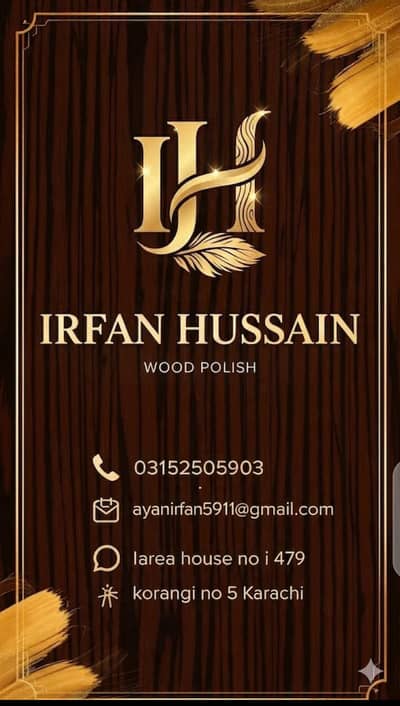 Irfan Hussain wood polish and deco paint
