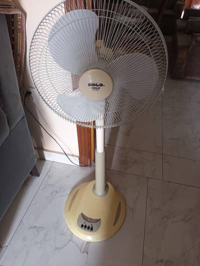 Sogo rechargeable padestal fan