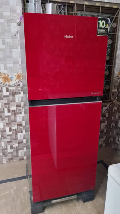 Haier refrigerator Medium size with warranty card