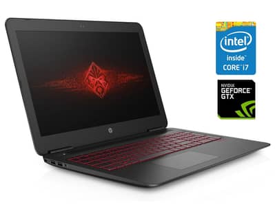 HP OMEN Gaming Laptop | i7-7700HQ | GTX 1050Ti 4GB | 12GB RAM | SSD