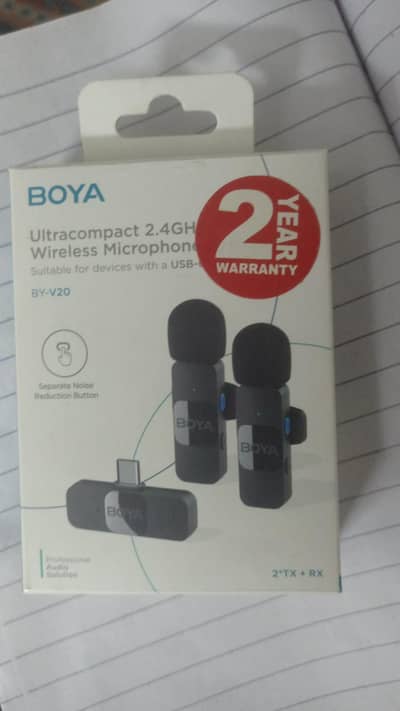 BOYA BY-V20 Wireless Microphone for Type-C