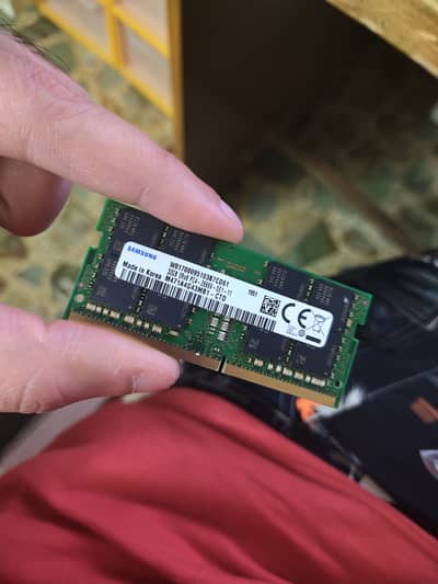 Samsung 32GB DDR4 2,666MHz SODIMM laptop RAM