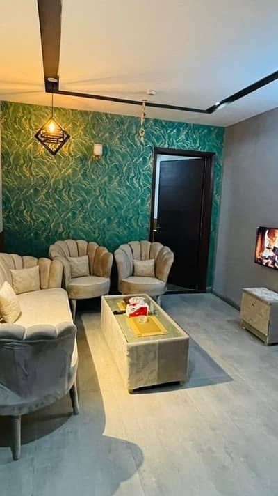 Daily basis and weekly basis one bedroom fully furnished luxury apartments available for rent in Gulberg greens Islamabad