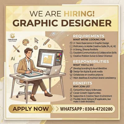 Graphic Designer Required
