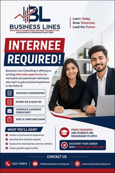Accounting, Finance and Taxation Job