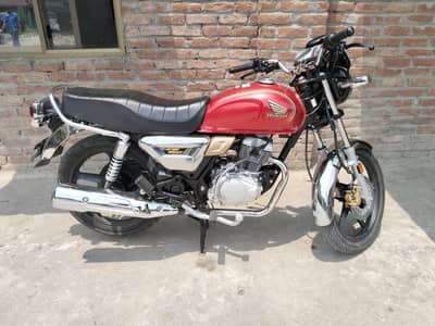 honda cg 150 red
