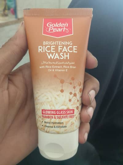 rice face wash