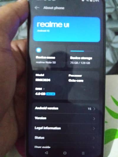 Realme Note 50