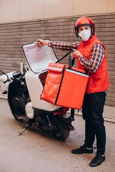 rider for fast food delivery