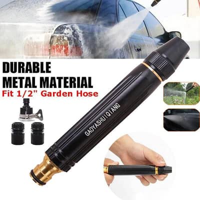 Premium High-Pressure Water Gun Sprayer Black Gold