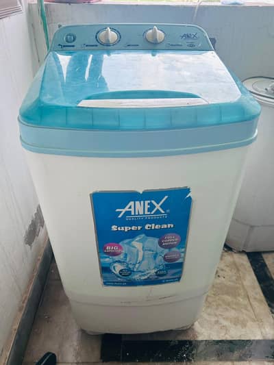 Anex washing machine and haier dryer