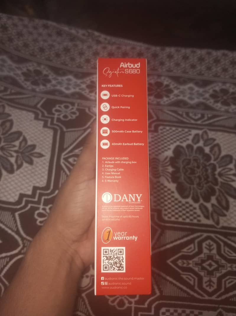 AUDIONIC S680 AIRBUDS 1