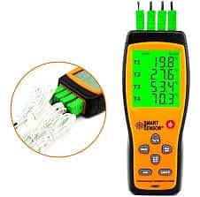 Thermocouple temperature Meter (four channel) AS887 SMART SENSOR
