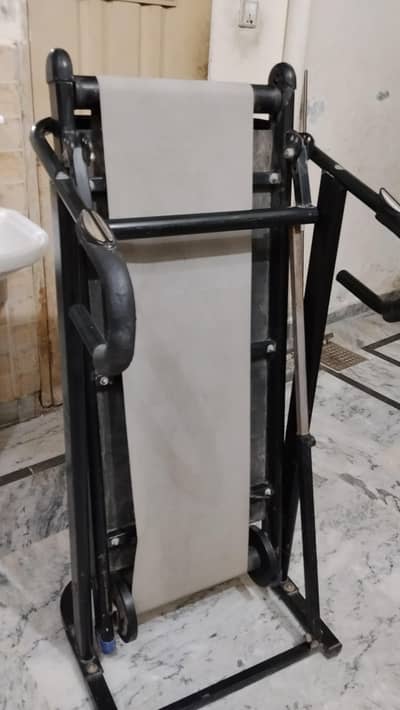 Home Workout Manual Treadmill – Space Saving & Foldable