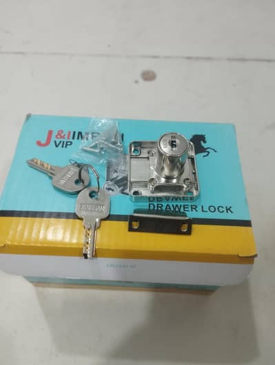 KAMHOSHI Cabinet Drawer lock set, Plywood door lock