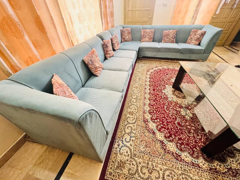 9 Seater L shape sofas 0