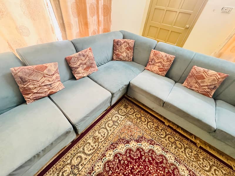 9 Seater L shape sofas 1