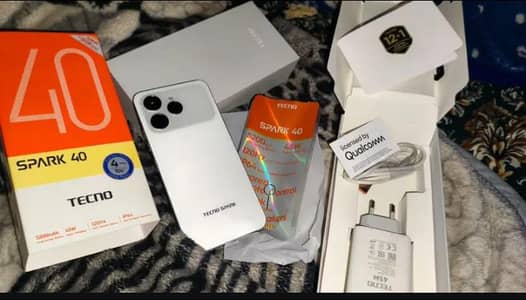 tecno spark 40 5 month use 10 by 10 condition