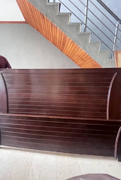 Bed for Sale – Includes Mattress & Side Tables