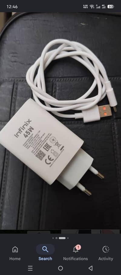charger 45 infinix
