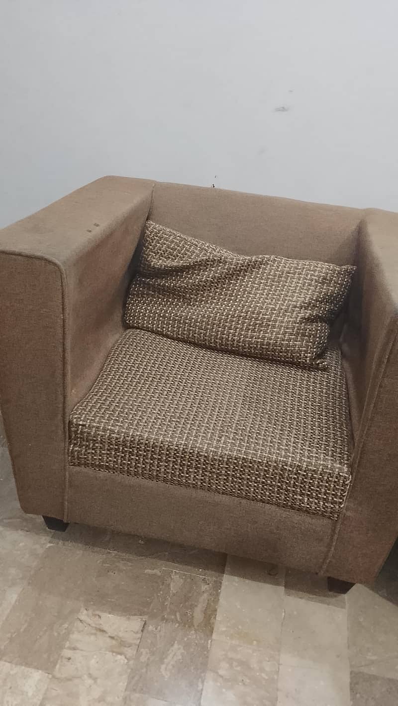 brown square shape sofas 0