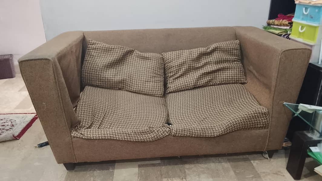 brown square shape sofas 2