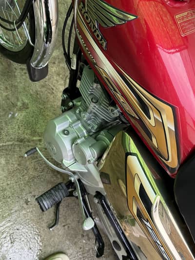 Cg 125 S- Gold Red special edition - Applied for